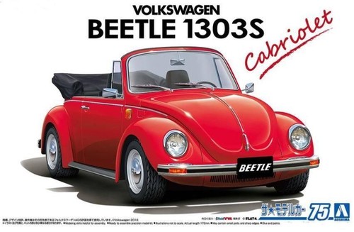 1/24 Modello VW BEETLE 1303S CABRIOLET 1975 - AOSHIMA - AOS06154