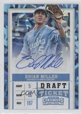 2017 Panini Contenders Draft Picks Cracked Ice Ticket 2/23 Brian Miller Auto 0f8