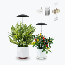 LED Grow Lights for Indoor Plants 2 Pack, Smart USB Small Full Spectrum Plant Li