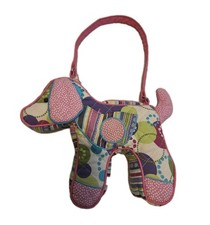 Sassy Pet Saks By Douglas Girls Quilted Dog Fabric Purse With Carry Handle