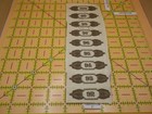 Pittsburgh Cincinnati Chicago & St Louis Railroad $25 Bond Coupons Strip of 9 — photo 5