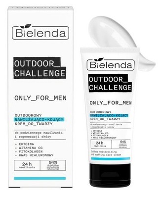 BIELENDA OUTDOOR CHALLENGE ONLY FOR MEN OUTDOOR MOISTURIZING-SOOTHING FACE CREAM