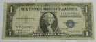1935 G $1 One Dollar Bill Silver Certificate Birthday Note May 4th, 1997, SN763