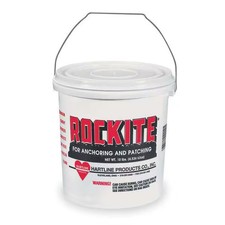 Rockite Expansion Cement, 10 lb, Pail, 1 Hr Full Cure Time 10010 Rockite 10010