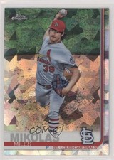 2019 Topps Chrome Sapphire Edition Miles Mikolas #280 02u3
