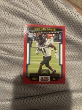 2023 Score Red #364 Derius Davis
