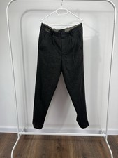 Vintage Wool Trousers Pants Size 46 Classic Tailored European Style