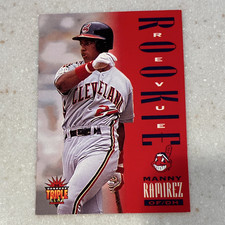 Donruss 1994 Triple Play Manny Ramirez Cleveland Guardians Rookie MLB Card #286