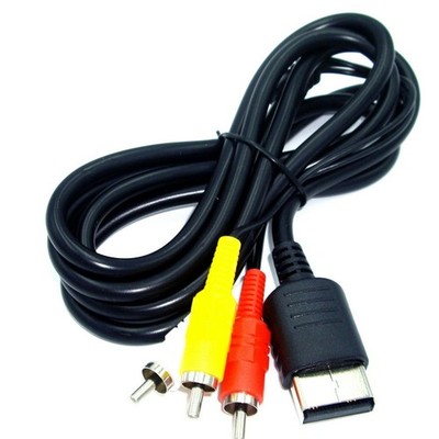 AV Cable for Sega Dreamcast Console Composite RCA Audio Video TV Lead 1.8m/6ft