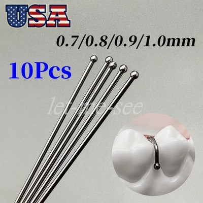 Dental Ball Retainer J Clasp Oblique Clasps Bars Ball Scheu Style Hold Position