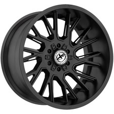Xf Off-road Xf-230 17x9 6x1356x5.5 12mm Satin Black Wheel Rim 17 Inch