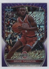 2022-23 Bowman U Chrome Purple Shimmer Refractor Bruce Thornton #70 7s2