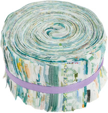 80Pcs Jelly Roll Fabric Strips for Quilting, 2.5" x 20" Pre Cut Strips, Print...
