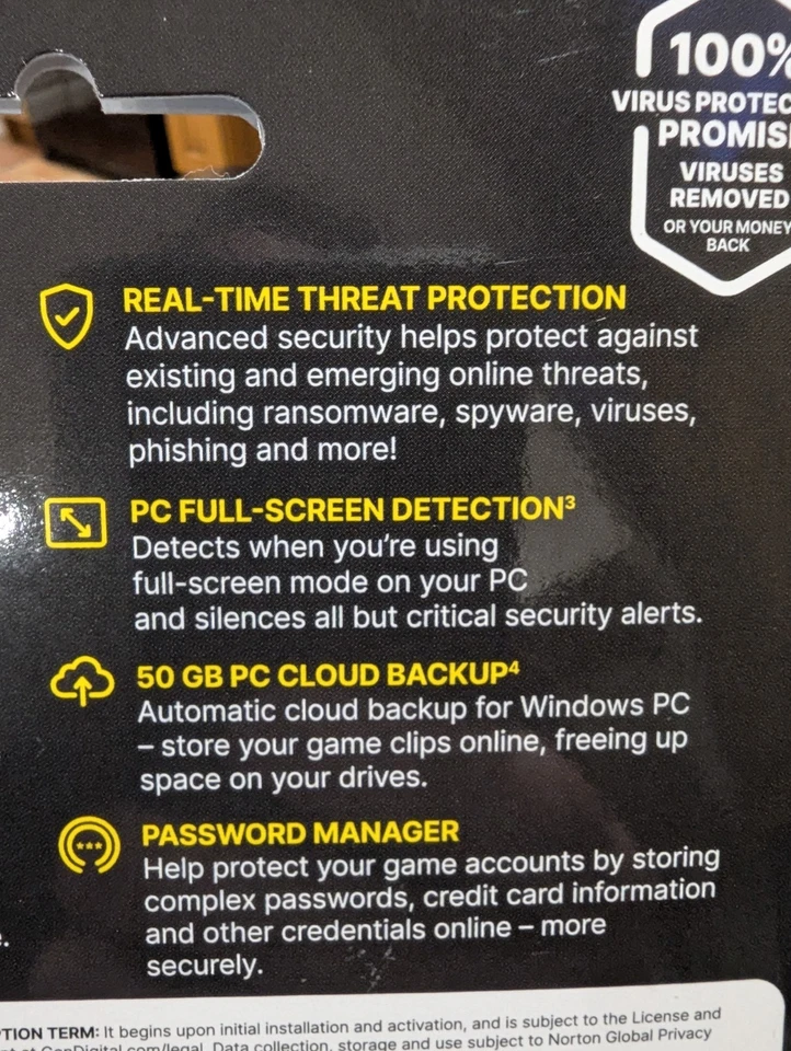 Norton 360 for Gamers Antivirus 2025 3 Device 1 Year - Image 4 of 4