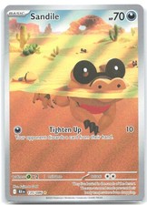 sandile pokemon card price full art New [Grass] x2 Retreat Cost Sandile - 111/195 (Reverse Foil)