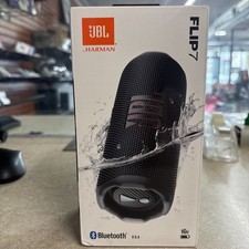 JBL Flip 7 Portable Waterproof Bluetooth Speaker Black NEW