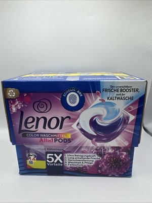 Lenor Color Amethyst & Floral All In 1 Pods Detergent 14x19.3g