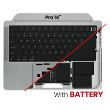 Top Case Assembly W/Battery Keyboard For MacBook Pro 14" A2442/Late21 /Pro 14"