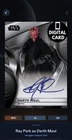 DARTH MAUL BLACK SIGNATURE SMUGGLERS OUTPOST 25 EPIC Star Wars Card Trader