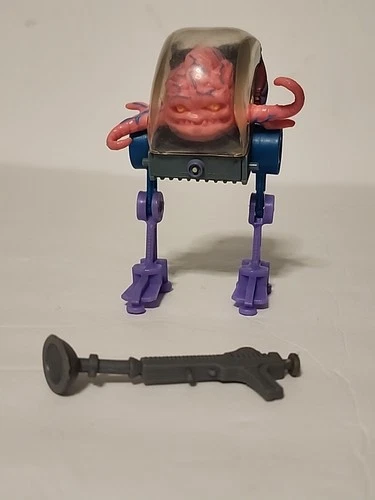 Vintage TMNT 1989 Playmate Toys Krang Action Figure