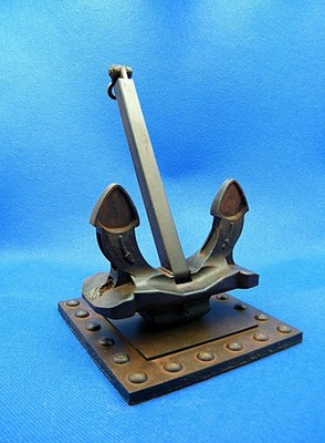 RMS Titanic ship anchor - 3D printed scale plastic model - souvenir, decoration