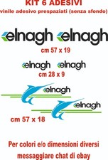 adesivi elnagh Elnagh logoper camper caravan roulotte 6 pz vinile prespaziato