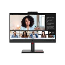 Lenovo ThinkVision T24mv-30 monitor 23,8 pollici 60,5 cm HDMI DP USB LAN webcam (mk)