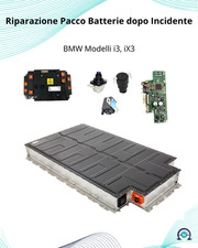 BMW i3 REVISIONE PACCO BATTERIA BASSA EFFICIENZA ALTO VOLTAGGIO