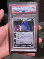 Rocket's Snorlax ex 104/109 Team Rocket Returns Holo 2004 English PSA 9 SWIRL on eBay