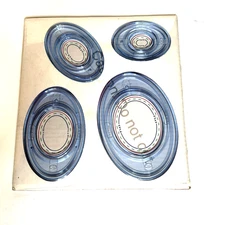 Creative Memories Custom Cutting System Special Patterns 4 Ovals Sizing Template