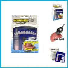 Compact Multi-Purpose Denture Repair Kit - Restore, Reline & Repair Effortlessly