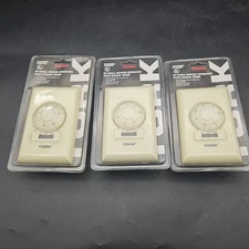 Tork M560MA Almond In Wall Motor Operated Shut Down Timer Lot Of 3 New Vintage 