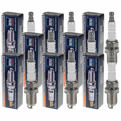 8x BERU Zündkerzen für Honda Jazz II GD_ GE3 GE2 1.3 iDSi 1.5 GD 1.2i-DSI