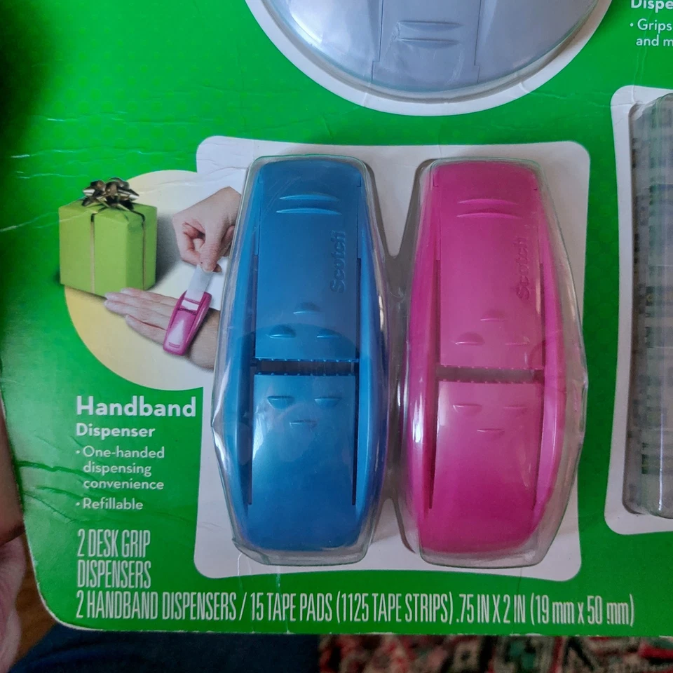 Dispensador y recarga de cinta emergente Scotch nuevo en caja descontinuado  Foto 3 de 4