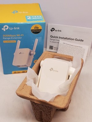 TP-Link 300 Mbps Router Wi-Fi Network Range Extender Model TL-WA855RE New, A1