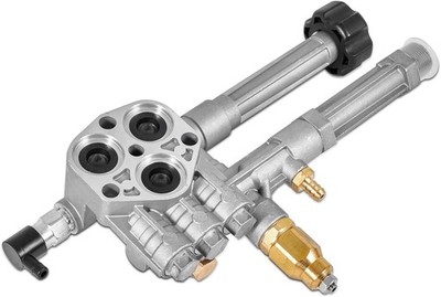 Hochdruckreiniger Pumpenkopf mit Entlader & thermischem Überdruckventil für Troy Bilt RMW