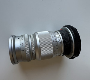 Leica Leitz Wetzlar Elmar 90mm f/4 Manual Focus prime lens Leica M