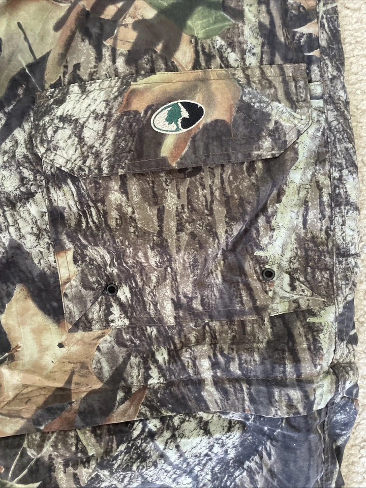 Russell Outdoors Treklite Mossy Oak Pants XL Hunting Zip-Off Shorts Camo Belted - Image 2 of 4