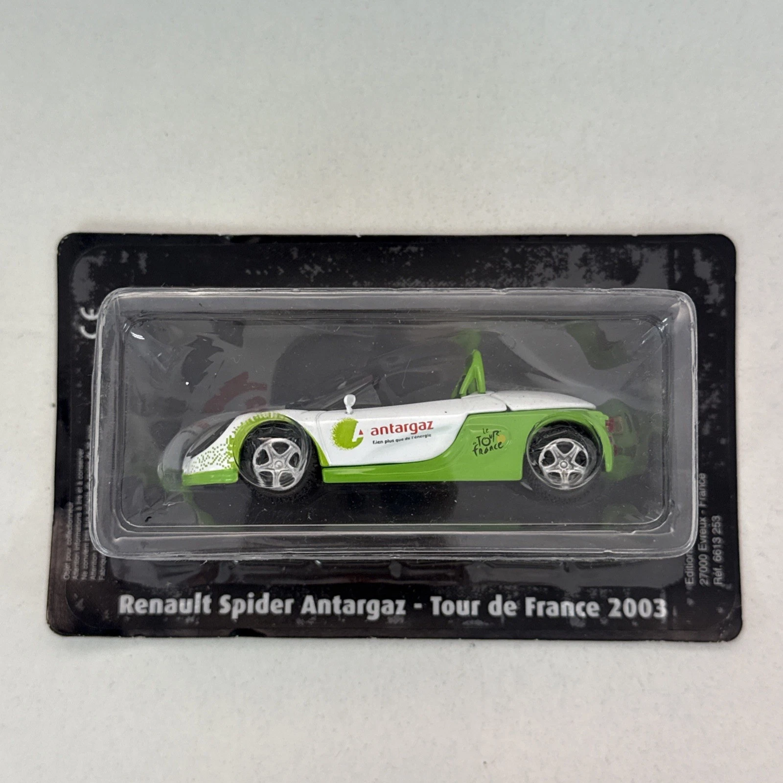 Voiture Miniature Renault Spider Antargaz Tour De France 2003 Échelle 1/43