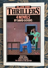 David Goodis 4 Novels 1983 Black Box Thrillers UK First Edition Like New