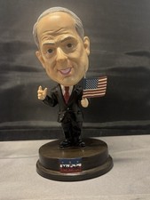 John McCain 2008 Campaign Plastic Figurine bobble head with American Flag w/ Box