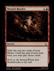 Wrenn's Resolve - Foil - March of the Machine (173) - Common
