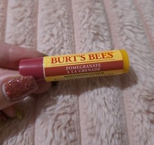 Burt's Bees Pomegranate Lip Balm 4.25g Brand New Free Postage