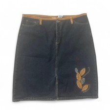 faded glory vintage jean skirt
