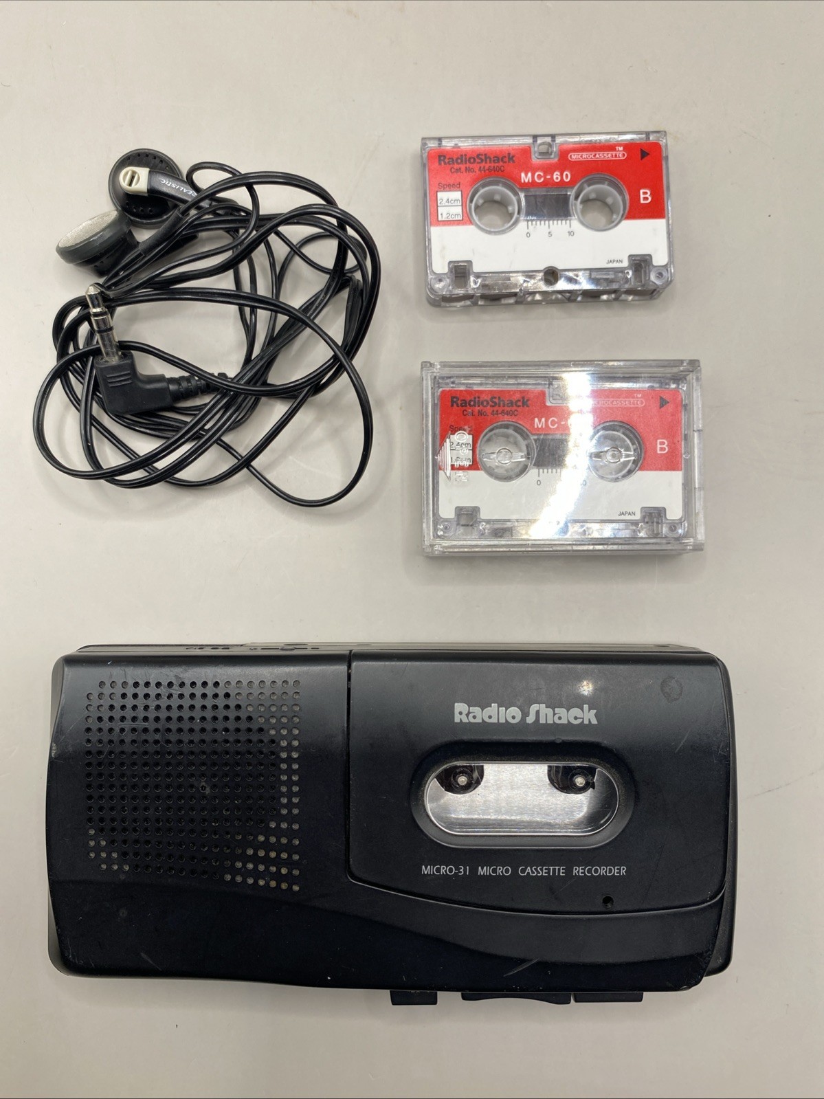 Working Cassette W/2 Tapes Earphone