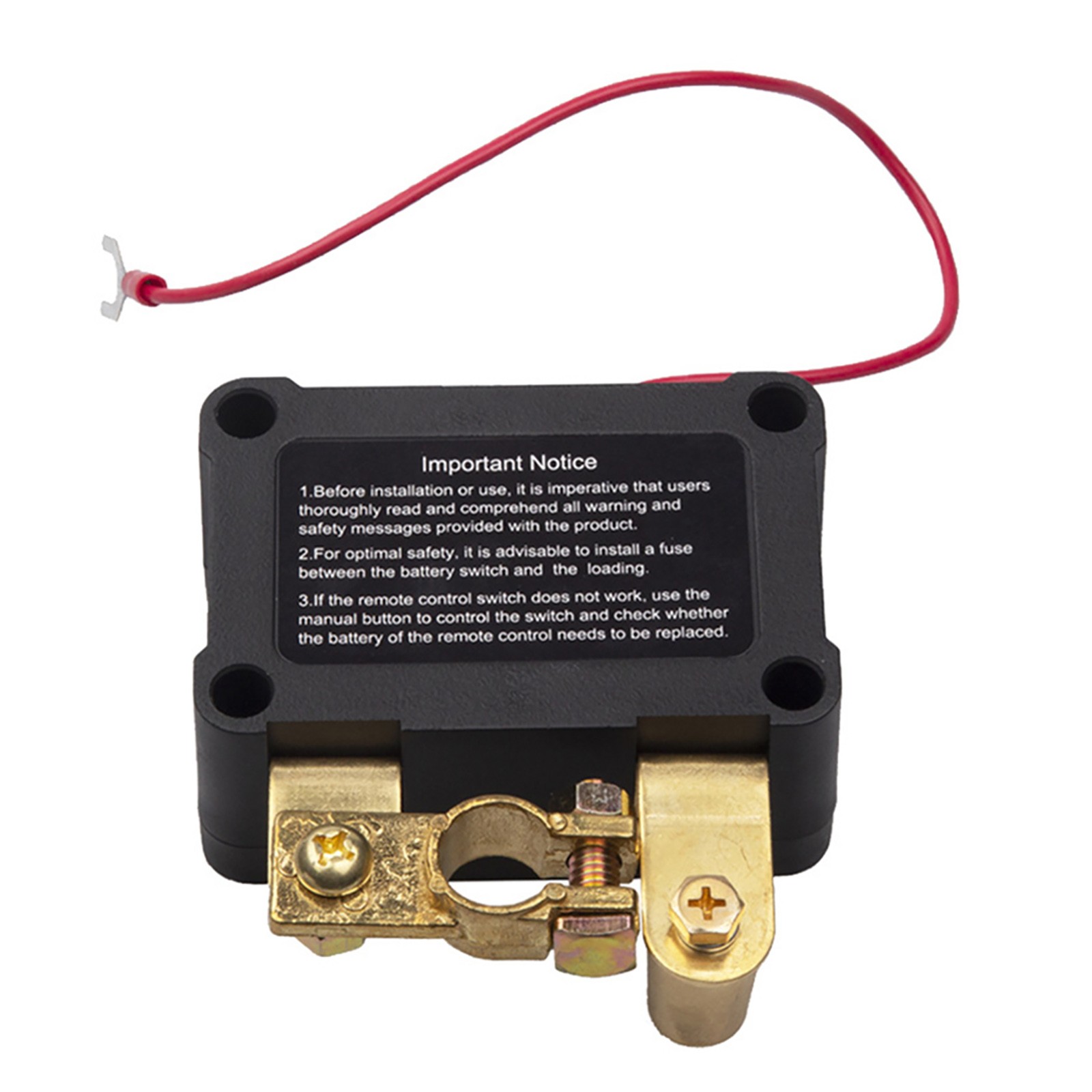 1PCS New Remote Battery cut off switch 12v With an LED voltage display