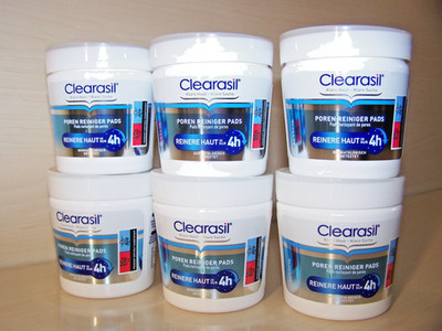    6 x 65 Stück Clearasil Poren Reiniger Pads   