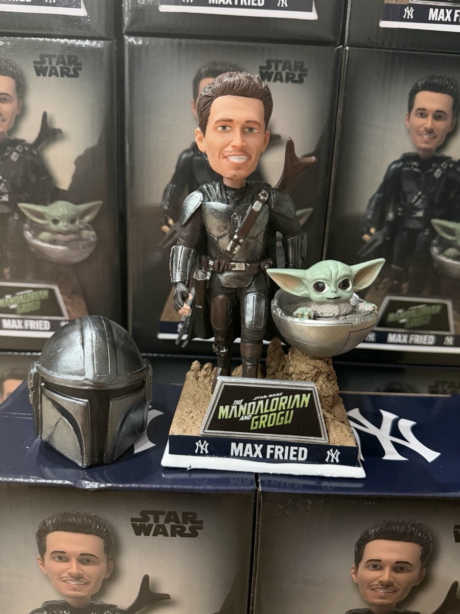 Max Fried Mandalorian Star Wars Bobblehead SGA New York Yankees 5