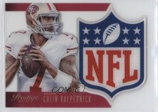 2014 Panini Prestige NFL Shield Colin Kaepernick #12 Shield 13wb