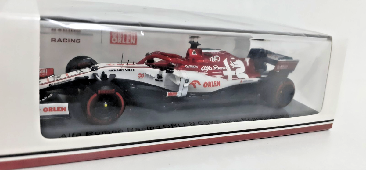 Spark 1/43 ALFA ROMEO Orlen C39 #7 Emilia Romagna Raikkonen 2020